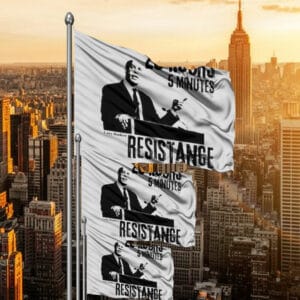 25 Hour 5 Minute Record Speech-Cory Booker Flag