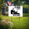 25 Hour 5 Minute Record Speech-Cory Booker Tard Sign