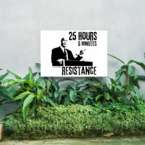 25 Hour 5 Minute Record Speech-Cory Booker Tard Sign