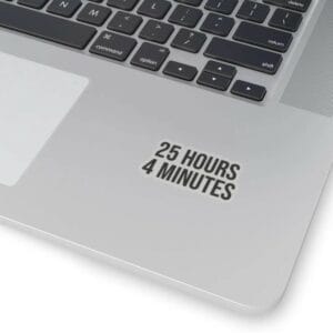 25 Hours 4 Minutes Senate Floor Speech Sticker