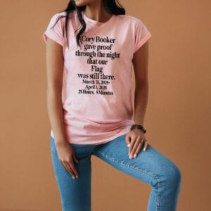 25 Hours 5 Minutes Senate Floor Speech Filibuster - Cory Booker Shirt