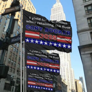 American Pride, Senator Cory Booker 2025 Flag