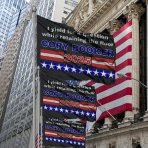 American Pride, Senator Cory Booker 2025 Flag