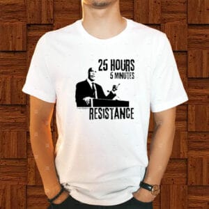 Cory Booker, 25 Hour 5 Minute Record Speech T-Shirt