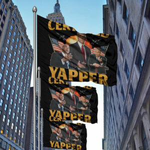 Cory Booker Certified Yapper Funny Meme Flag