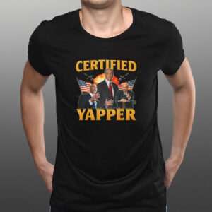 Cory Booker Certified Yapper Funny Meme TShirt