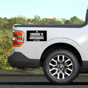 Cory Booker Courage Is Contagious Sticker