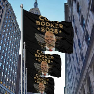 Cory Booker Election, Cory Booker for President 2028 Flag