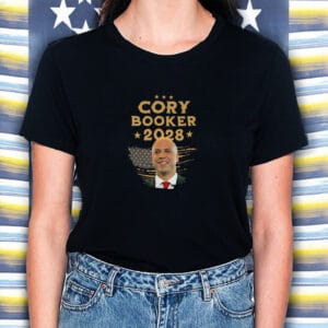 Cory Booker Election, Cory Booker for President 2028 T-Shirt