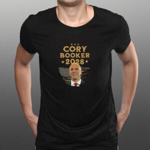 Cory Booker Election, Cory Booker for President 2028 T-Shirt
