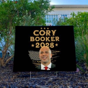 Cory Booker Election, Cory Booker for President 2028 Yard Sign