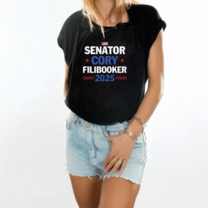 Cory Booker Filibuster 2025 T-Shirt