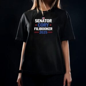 Cory Booker Filibuster 2025 T-Shirt