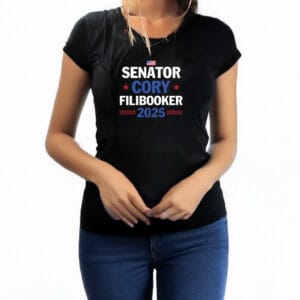 Cory Booker Filibuster 2025 T-Shirt