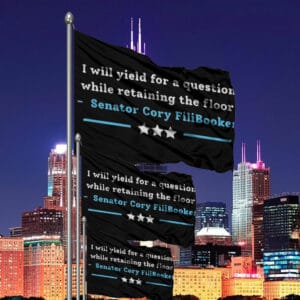 Cory Booker Filibuster, Senator Cory Filibooker Flag