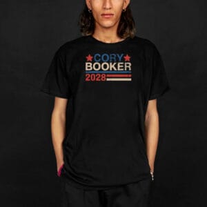 Cory Booker For President 2028 T-Shirt