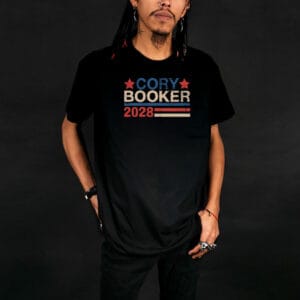 Cory Booker For President 2028 T-Shirt