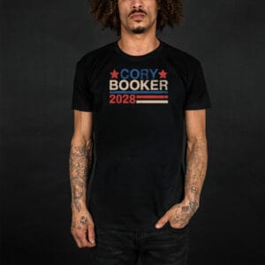 Cory Booker For President 2028 T-Shirt
