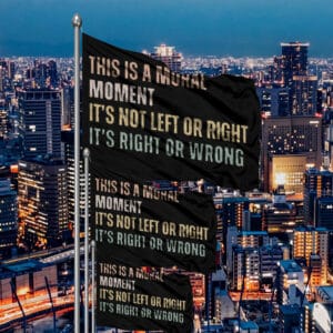 Cory Booker Moral Moment Flag