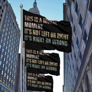 Cory Booker Moral Moment Flag