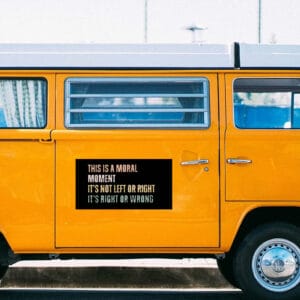 Cory Booker Moral Moment Sticker