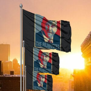 Cory Booker The Filibuster Flag