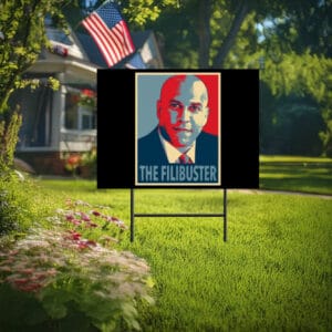 Cory Booker The Filibuster Yard Sign