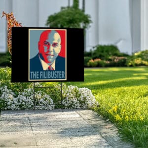 Cory Booker The Filibuster Yard Sign