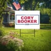 Cory Booker USA – Bold Voice Democracy Defender Yard Sign