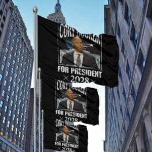 Cory Booker for President 2028 Flag