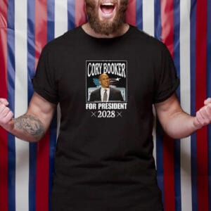 Cory Booker for President 2028 T-Shirt