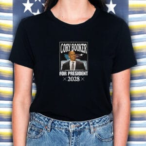 Cory Booker for President 2028 T-Shirt