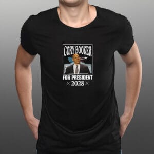 Cory Booker for President 2028 T-Shirt