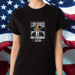 Cory Booker for President 2028 T-Shirt