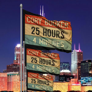 Cory booker 25 hours 4 minutes Flag