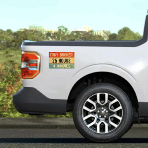 Cory booker 25 hours 4 minutes Sticker