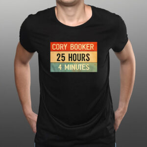 Cory booker 25 hours 4 minutes T-Shirt