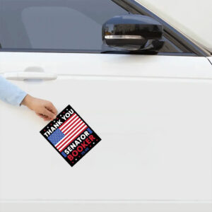 Defend Democracy Resist, Thank You Cory Booker Sticker