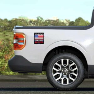 Defend Democracy Resist, Thank You Cory Booker Sticker