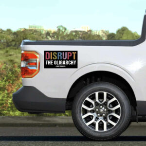 Disrupt The Oligarchy Cory Booker Resist Sticker