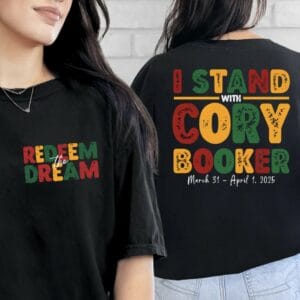 I Stand With Cory Booker Redeem The Dream Shirt