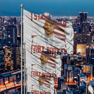 I Stand With Cory Booker Shirt Anti Trump Flag