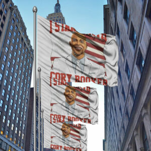 I Stand With Cory Booker Shirt Anti Trump Flag