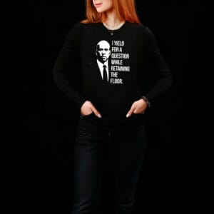 "I Yield for a Question While Retaining the Floor" Cory Booker T-Shirt