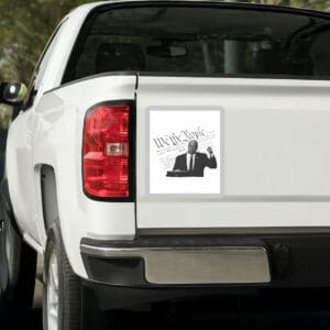 Political Activist-We The People Sticker