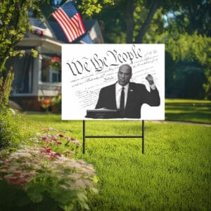 Political Activist-We The People Yard Sign