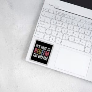 Redeem the Dream Shirt, Anti Oligarchy Sticker