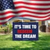 Redeem the Dream Yard Sign, Cory Booker Protect Social Security Sign