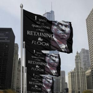 Senate Speech I yield for a question while retaining the floor Cory Booker Flag