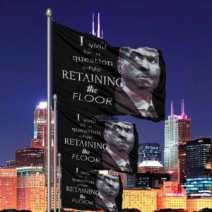 Senate Speech I yield for a question while retaining the floor Cory Booker Flag